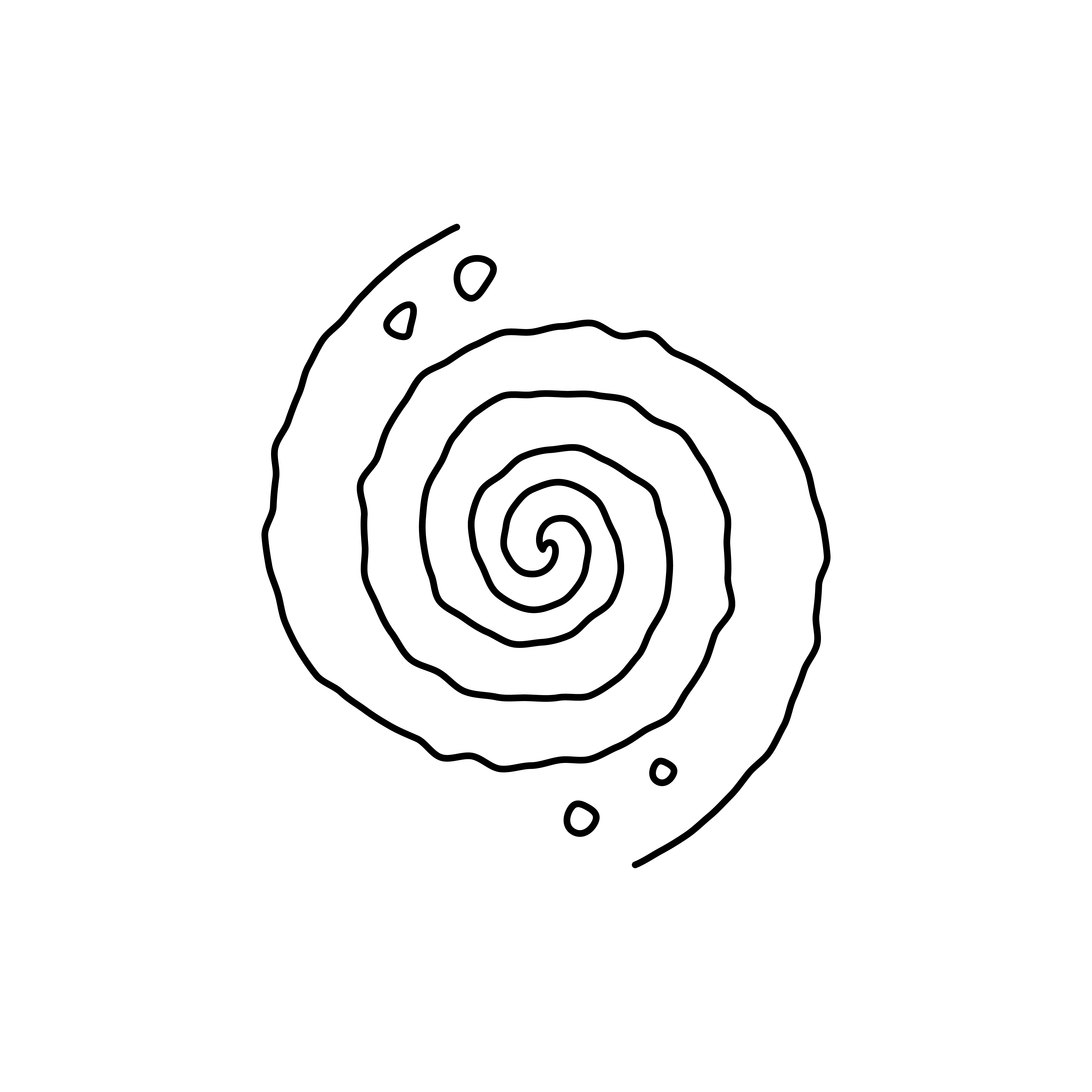 Corner flower bottom left